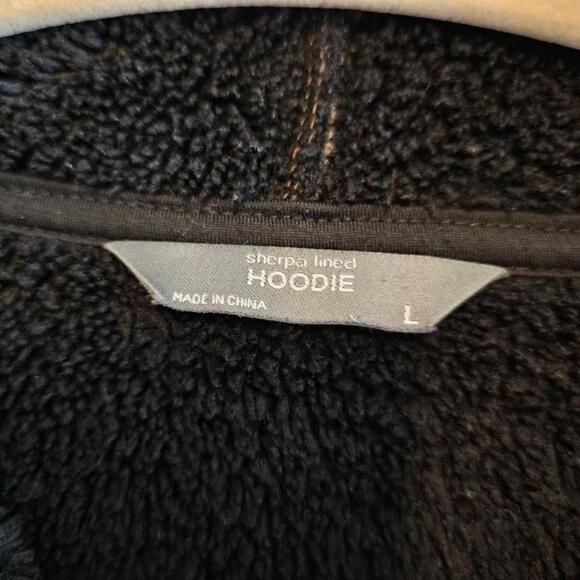 Men's Member's Mark Brown Sherpa Lined Hoodie Size L - Picture 6 of 7